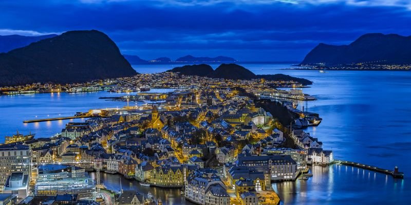 Braathens Regional Airlines Alesund Office in Norway