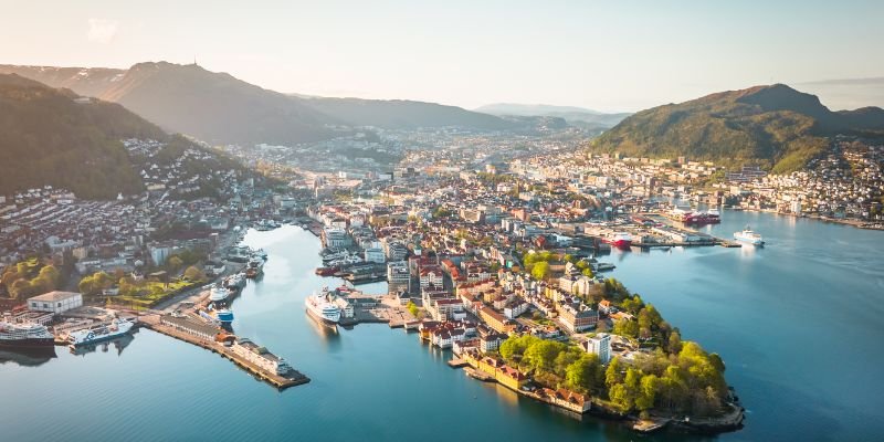 Braathens Regional Airlines Bergen Office in Norway