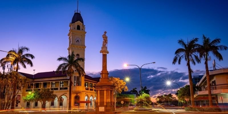 Qantas Airlines Bundaberg Office in Australia