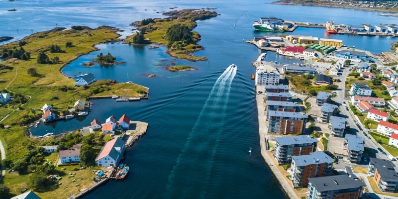 Braathens Regional Airlines Haugesund Office in Norway