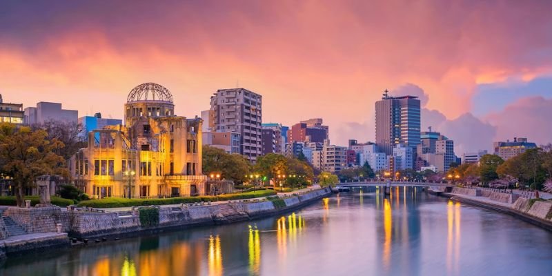 ANA Wings Hiroshima Office in Japan