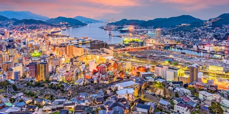 ANA Wings Nagasaki Office in Japan