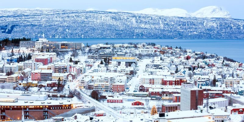 Braathens Regional Airlines Narvik Office in Norway