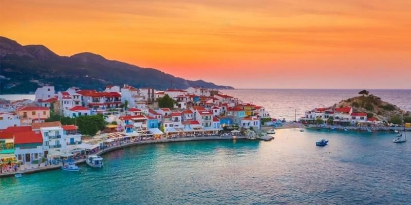 Aegean Airlines Samos Office in Greece