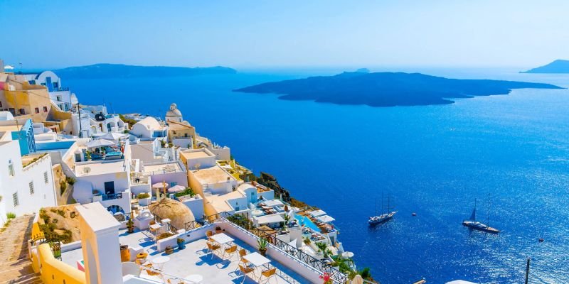 Aegean Airlines Santorini Office in Greece