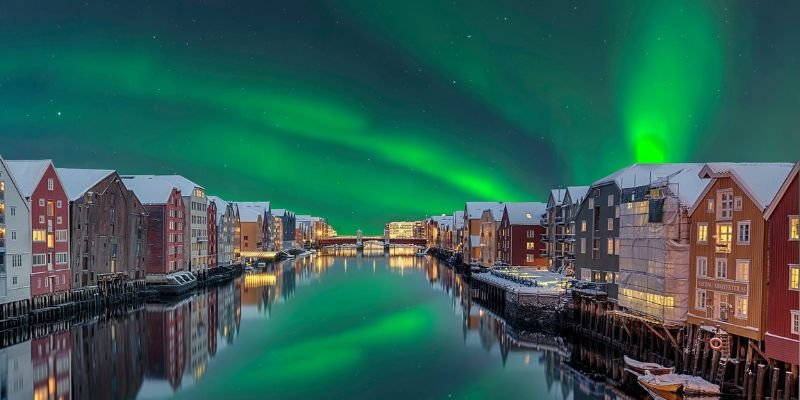 Braathens Regional Airlines Trondheim Office in Norway