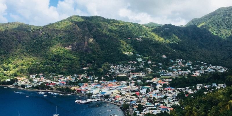 Air Canada Rouge Vieux Fort Office in St. Lucia