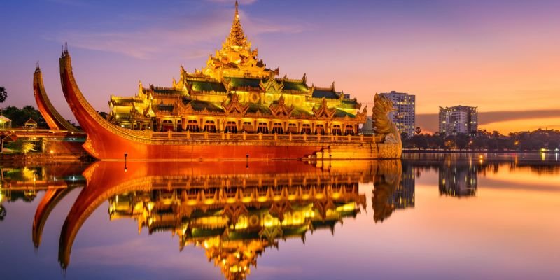 Spring Airlines Yangon Office in Myanmar