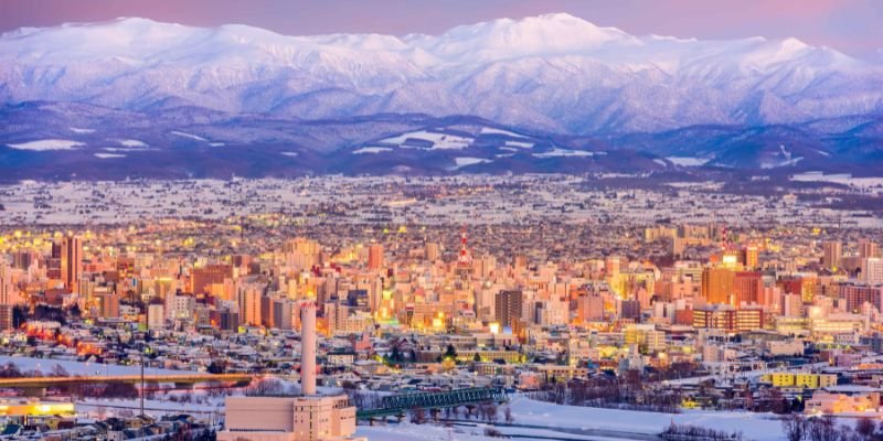 ANA Wings Asahikawa Office in Japan