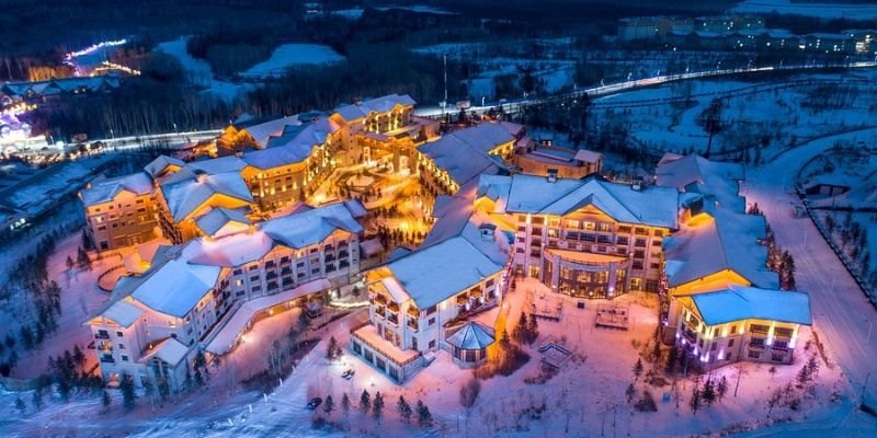 9 Air Changbaishan Office in China