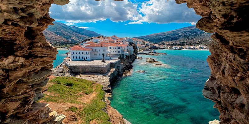 Western Air Andros Office in Greece