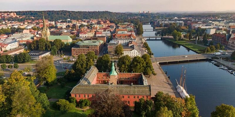 Braathens Regional Airlines Halmstad Office in Sweden