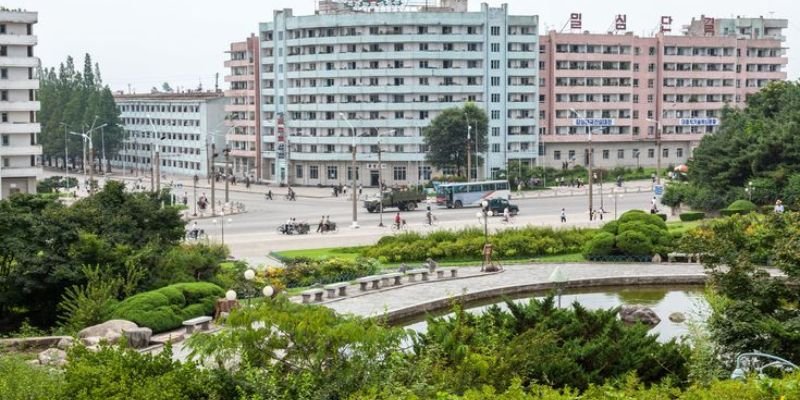 Air Koryo Hamhung Office in North Korea